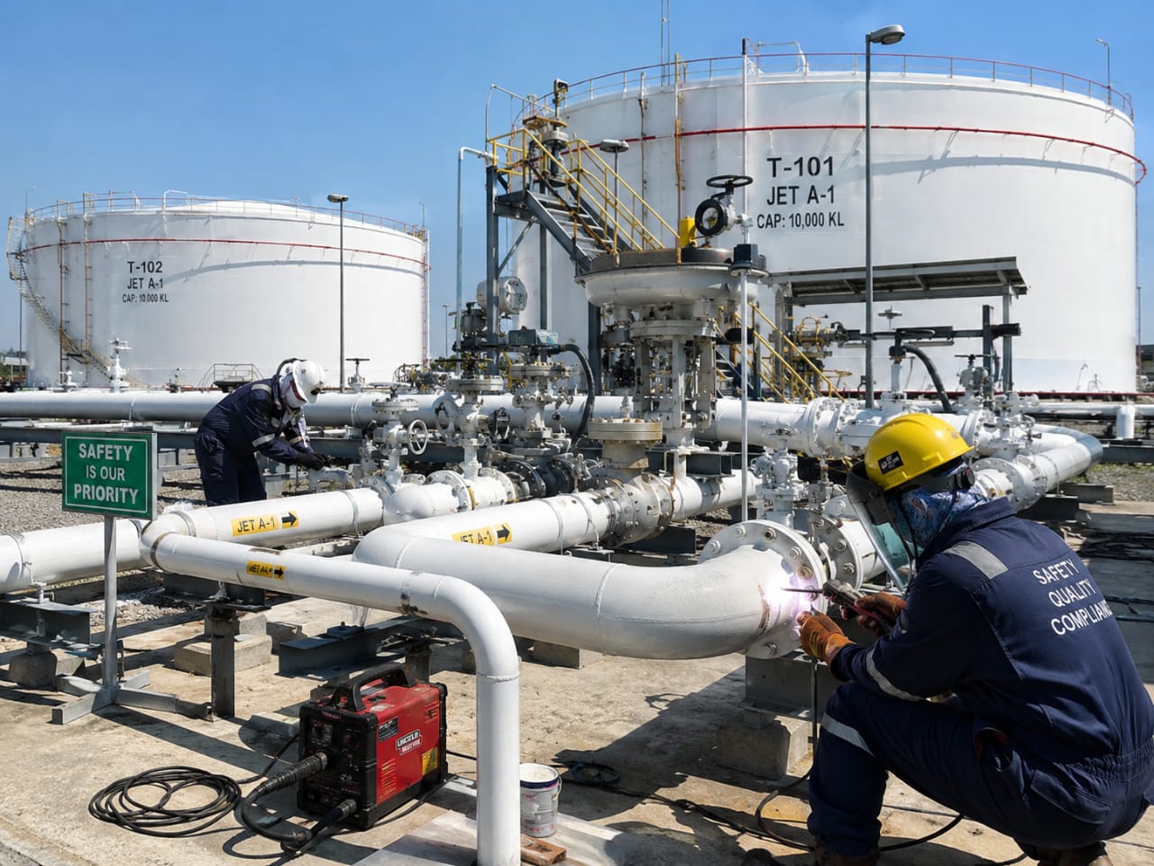 Pipeline and fabrication